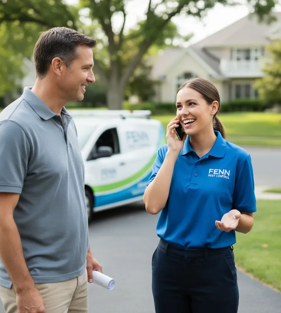Fenn Pest Control customer support in Ridge